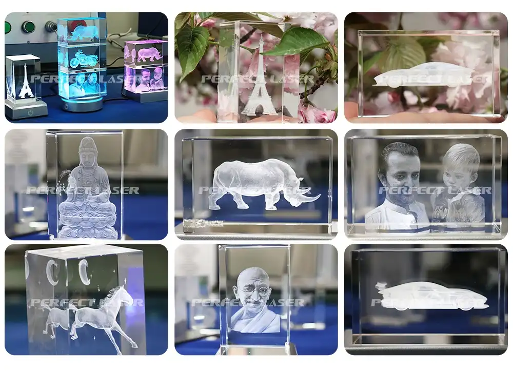 3d crystal laser engraving machine