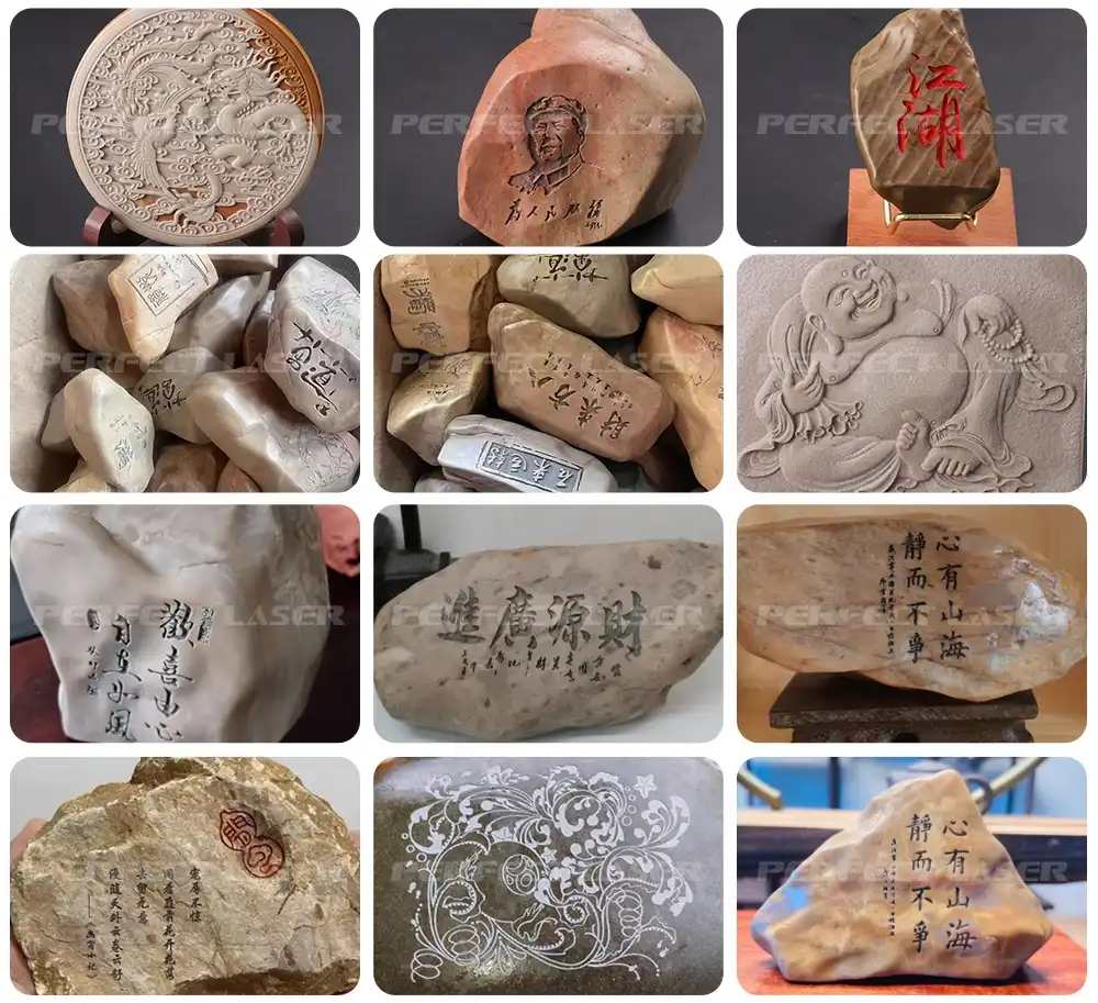 laser marking for stone