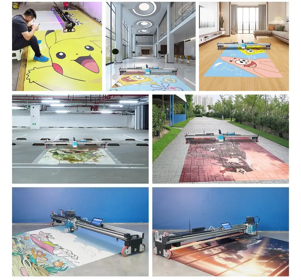 wall printing machine