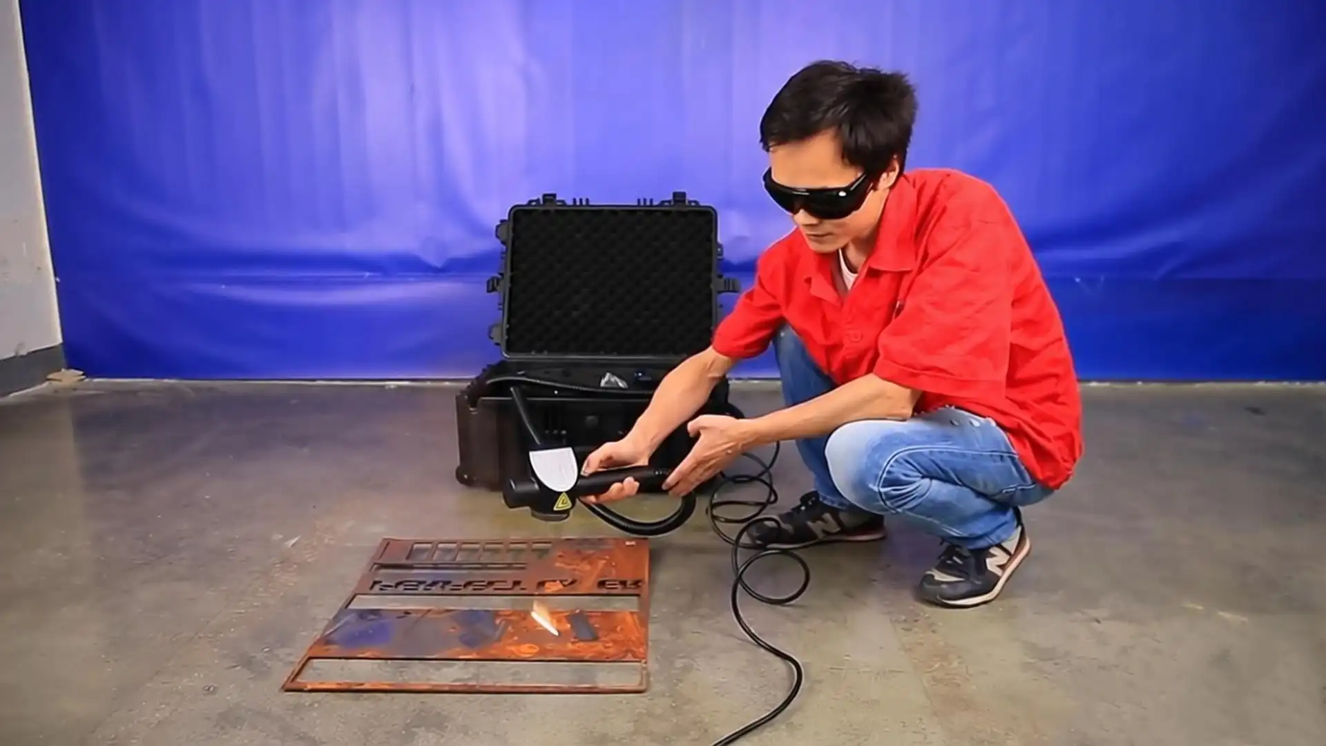laser cleaning machine laser cleaning machine