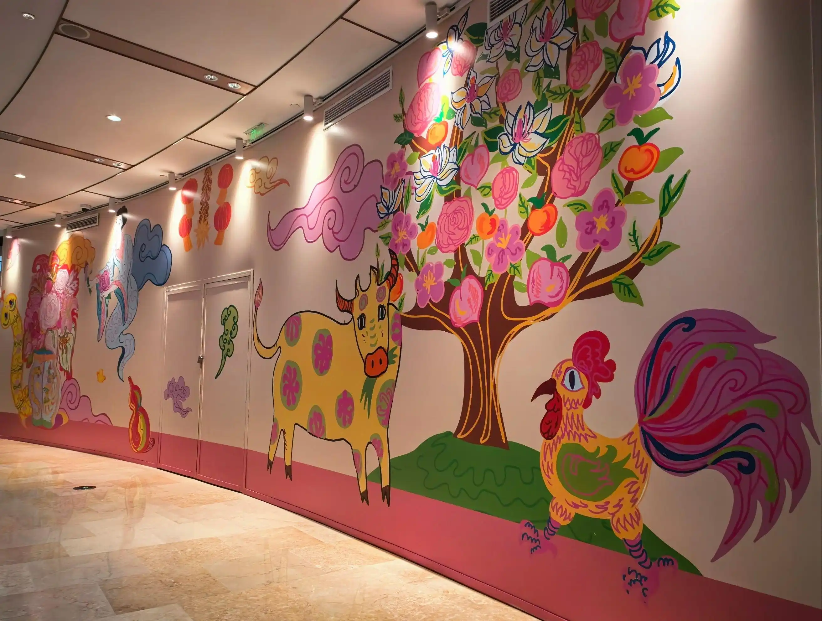 wall painting machine