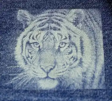 Laser Engraving Machine for Jeans