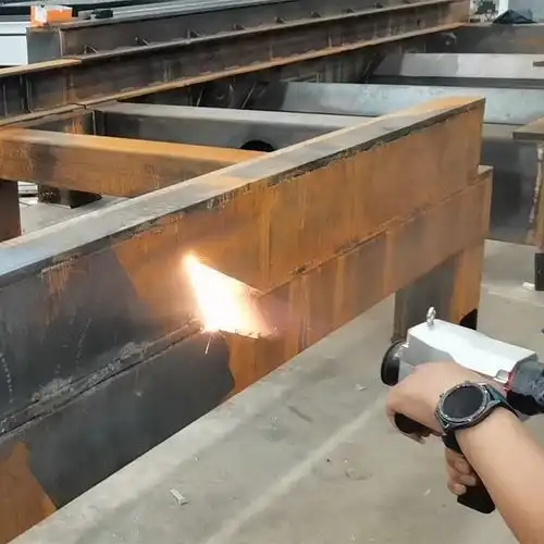 metal laser rust removal