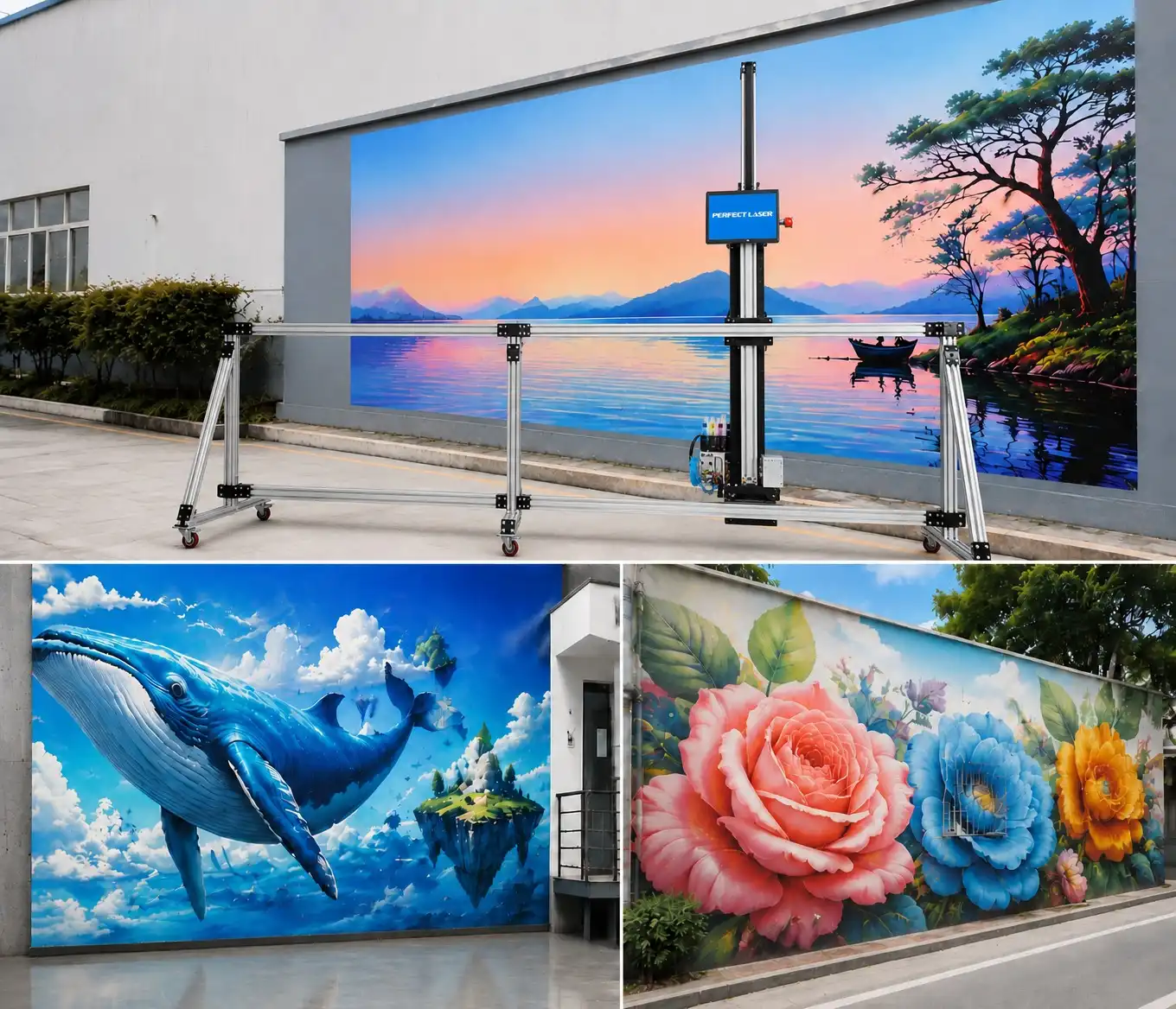 3d wall printing machine