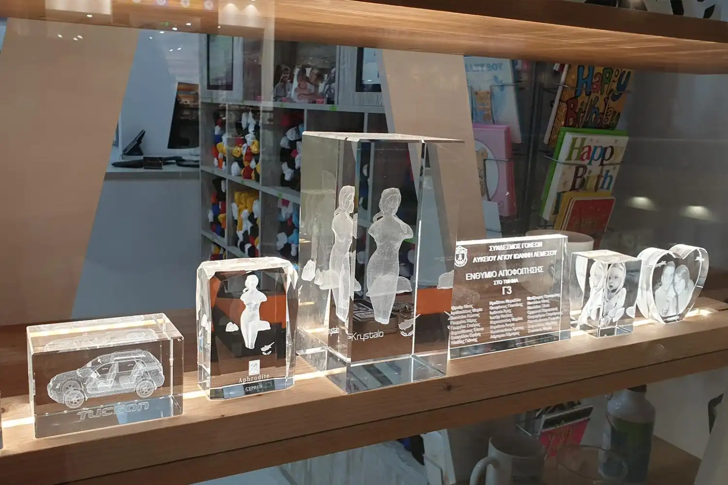 glass crystal 3d laser engraver