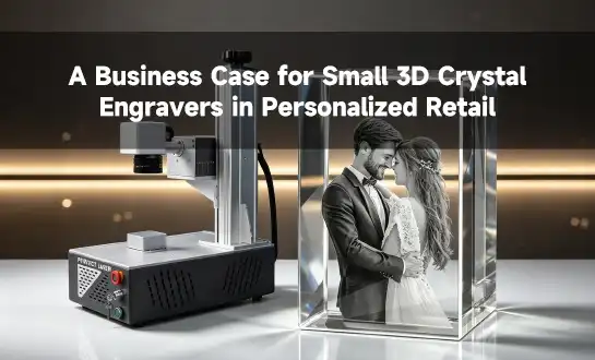 Obchodní případ pro malé 3D rytce krystalů v personalizovaném maloobchodě